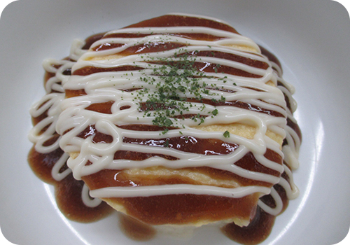 お好み焼きの写真