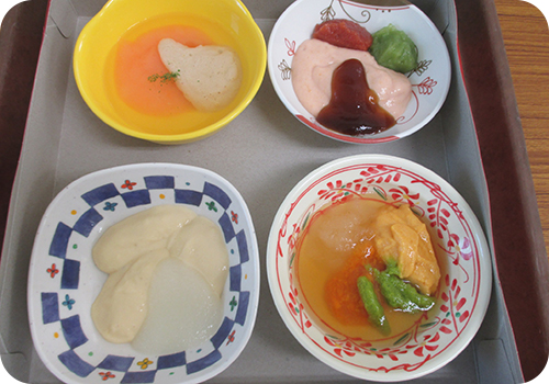 ミキサー食のバイキングの写真