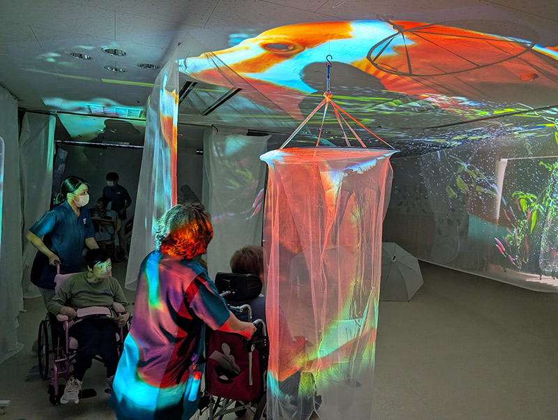 ファンタスカーの投影の様子