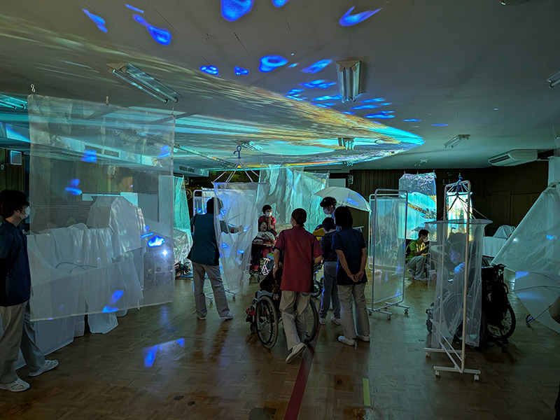 ファンタスカーの投影の様子