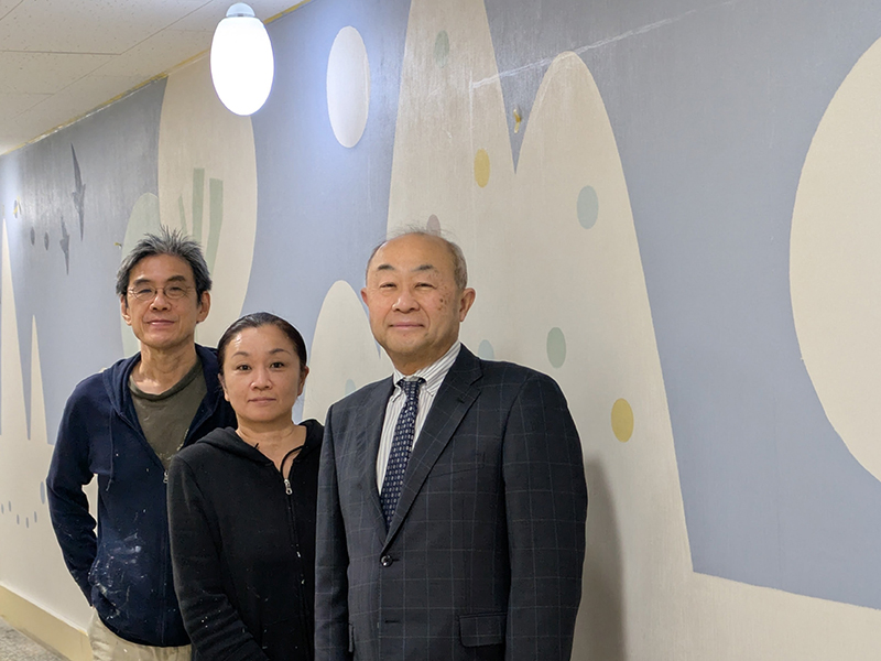 画家のサカイトシノリ先生が来園！